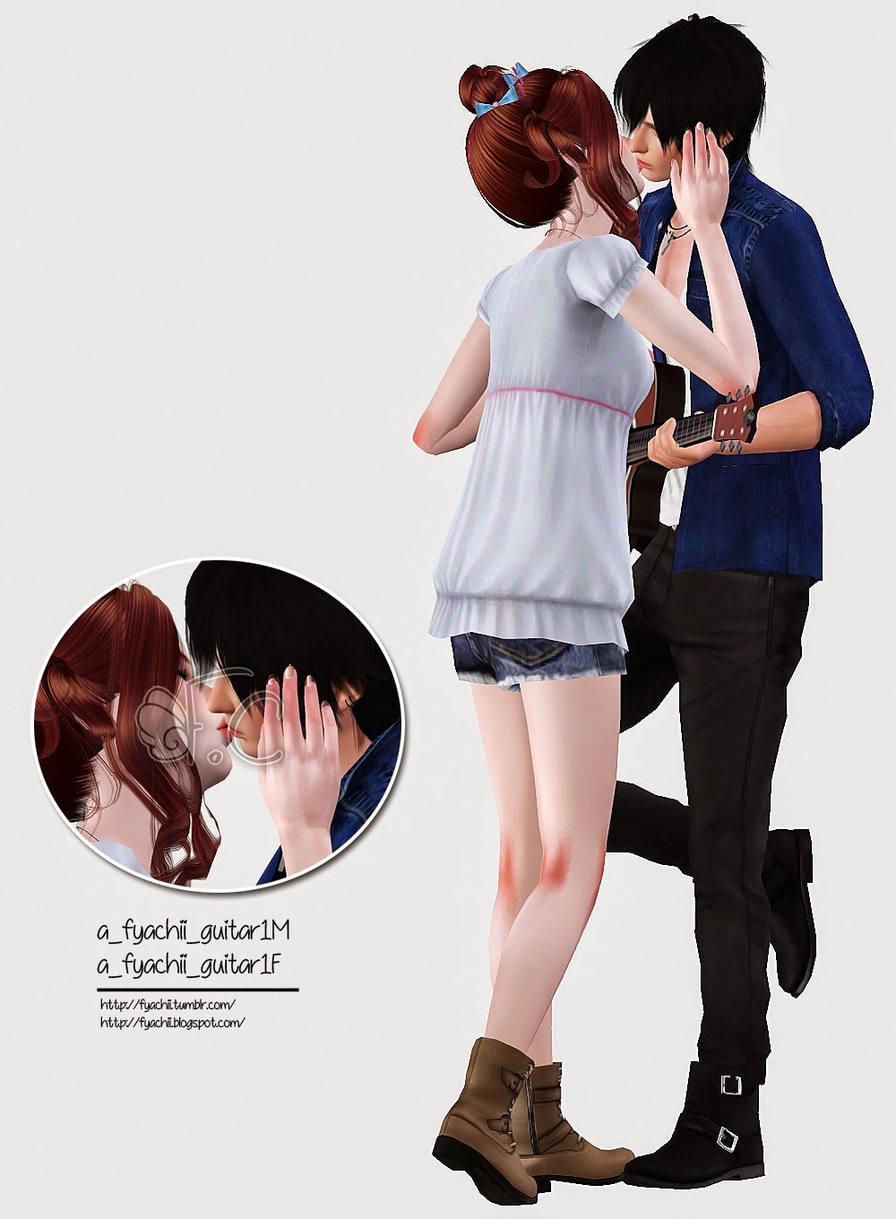 hurt couple poses sims 3